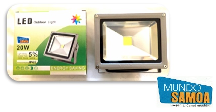 PROYECTOR LED SIN SENSOR 20 WATTS