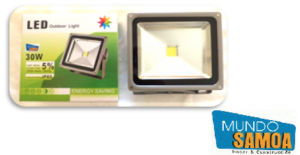 PROYECTOR LED SIN SENSOR 30 WATTS